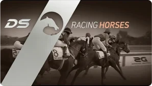 racing horses